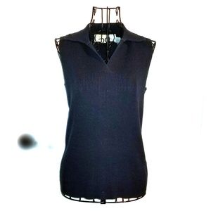 LIZ CLAIRBORNE Lizwear GOLF Sleeveless Sweater Ves